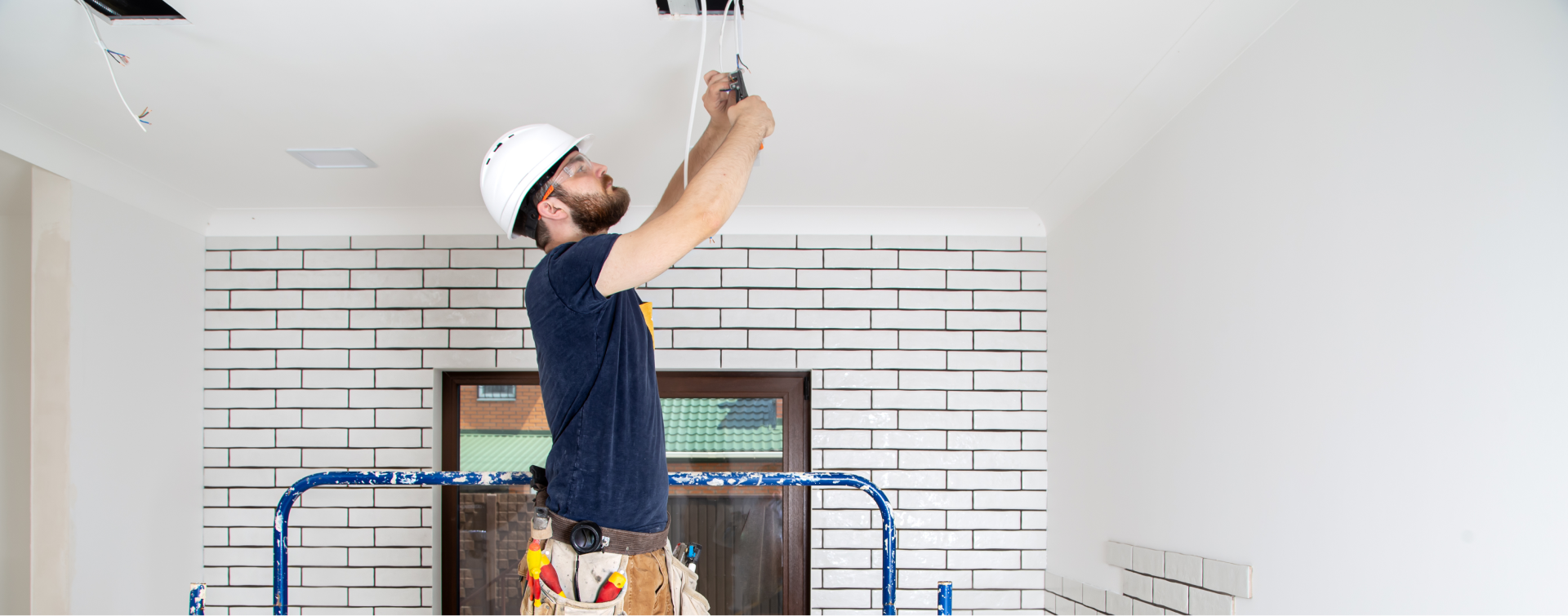 A skilled home-service professional at work